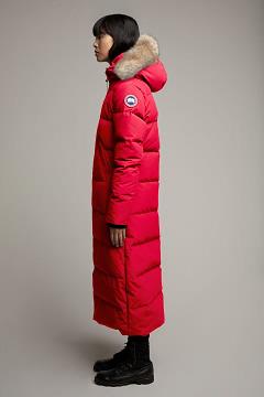 Chamarras Canada Goose Mujer México - Mystique Abrigos Rojos GI7369421